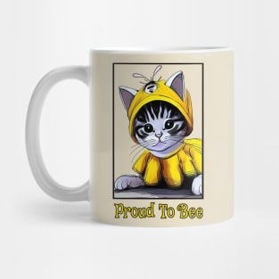 Funny Cat - Proud To Bee Mug